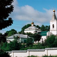 Свято Преображенский мужской монастырь утром, Рославль :: M Marikfoto