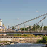 Мост Влюбленных возле БелГУ :: Игорь Сарапулов