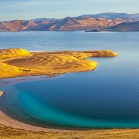 Монголия. Пустыня Монгол-элс и озеро Хар-нуур. :: Владимир Владимиров 
