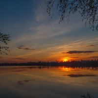 Вечер на озере :: Сергей Цветков