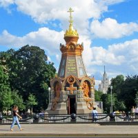 Часовня-памятник героям  Плевны в Москве :: Ольга Довженко