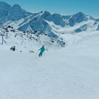 лыжные наклоны и кавказские горы. :: Серж Поветкин
