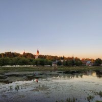 Закат на реке Серая / Александров :: Денис Бочкарёв