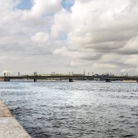 Литейный мост через Неву. :: Стальбаум Юрий 