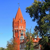 Водонапорная башня Мальборка (Water tower) :: Сергей Карачин