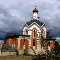 Крестильный  Храм Архангела Михаила в Волгоградской области, хутор Алексиковский. :: Восковых Анна Васильевна 