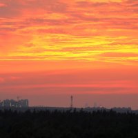 Закат над Москвой :: Татьяна Тюменка