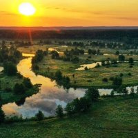 Восход над Голдымом :: Сергей 