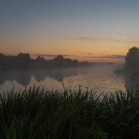 Туманное утро на речке Буянке. :: Виктор Евстратов