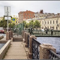 Почтамтский мост  на реке Мойке в СПБ :: Стальбаум Юрий 
