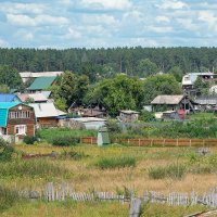 Сибирская глубинка. Домики в деревне :: Дмитрий Конев