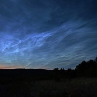 Серебристые облака на исходе белых ночей :: Галина Ильясова