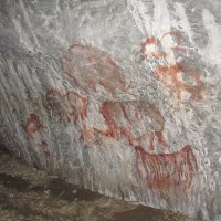 Наскальные рисунки в Каповой пещере :: Вера Щукина