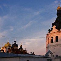 Купола Богоявленского монастыря. Кострома :: MILAV V