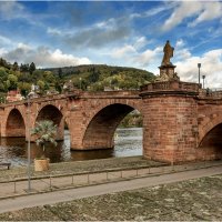 Старый мост г. Гейдельберг ( нем. Heidelberg ) — город в Германии :: Bo Nik