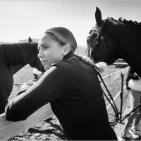 девушки и лошади :: Daniela Dluhošová
