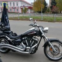 Двух колёсный конь байкера. :: Михаил Столяров