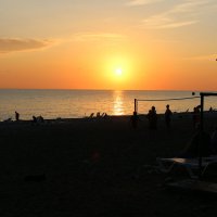 Закат на пляже :: Ольга 