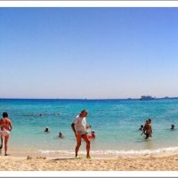 Пляж на "Райском острове" в Египте :: Добрый вечер!