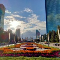 Воспоминания о городе Нур-Султан. :: Динара Каймиденова