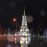 Осенний дождь. Шуя, Ивановская область. :: Сергей Пиголкин
