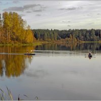 Вечер на озере :: Любовь Зинченко 