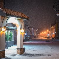 Ночной снег... :: Влад Никишин
