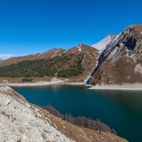 Озеро Кезеной-Ам. Чечня - Дагестан. Осень. :: Дина Евсеева
