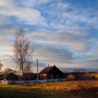 Придорожный хуторок на закате :: M Marikfoto