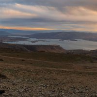Панорама Чиркейского водохранилища.  Сулакский каньон. Дагестан :: Дина Евсеева
