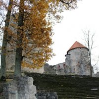 Осень у цесисского замка :: Ольга 