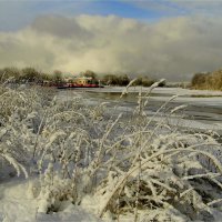 Зима на Березине :: Геннадий Худолеев Худолеев
