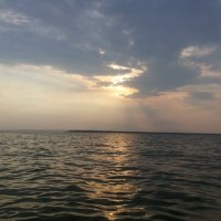 Закат. Жигулевское море. :: Нина Колгатина 