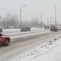 Снегопад в городе :: Валерий Иванович