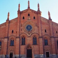 Pavia Павия Италия церковь Chiesa di Santa Maria del Carmine :: wea *