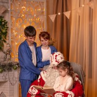 Семейная съемка с Дедом Морозом! :: Юлия Кравченко