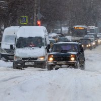 Ещё раз про Дмитровские дороги и снегопад. :: Анатолий. Chesnavik.