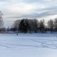 Про одинокого рыбака. :: Милешкин Владимир Алексеевич 