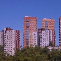Вид на высотки Волгограда :: Александр Рыжов