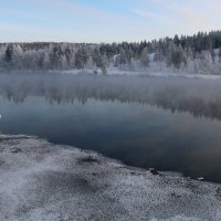 Зима на туманной реке :: Ольга 