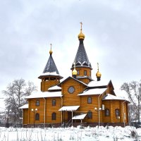 Деревянная церковь в нижнем Новгороде :: Алексей Р.