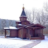 Зимняя дорога к храму :: Александр Чеботарь