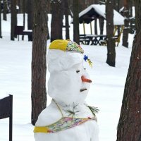 Снеговик в бикини :: Сеня Белгородский
