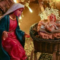 Рождение младенца,Иисуса!СВЯТОЕ СЕМЕЙСТВО(1). :: Mila .
