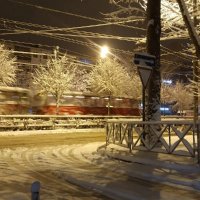 Зима в городе :: Nina Aleksandrova