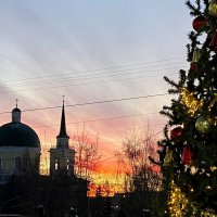 Закат, вид на казанский собор :: Savayr 