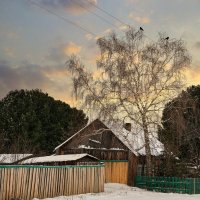 В деревне зимой :: Алексей Мезенцев