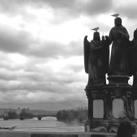 Статуя Франциска Ассизского, Карлов мост. Прага. :: Галина 