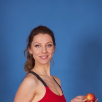 Физкультурница с яблоками :: Константин Федяев