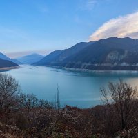 Жинвальское водохранилище. Грузия. :: Дина Евсеева